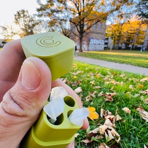 CHILLBOX – un contenitore essenziale 4 in 1 - Custodia pre-roll minimalista – 4 slot per canne