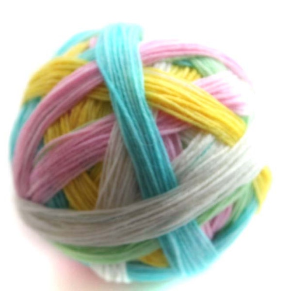 Tangy Self-Striping Sock Yarn in Sweet as Candy