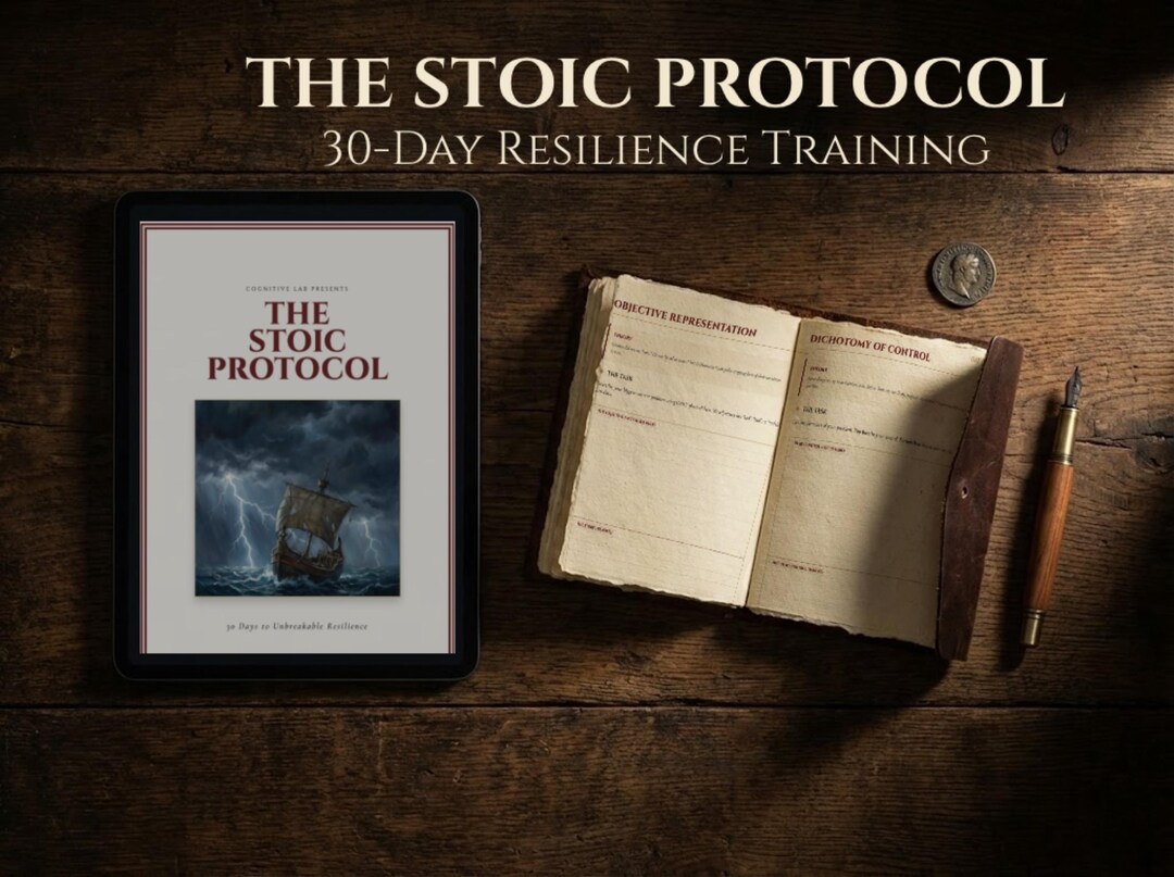 The Stoic Protocol: 30 Day Resilience Workbook | Marcus Aurelius ...