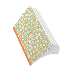 Journal floral à couverture souple, livre inspirant pour la prise de notes, joli cadeau pour étudiants, écrivains et amateurs [...]