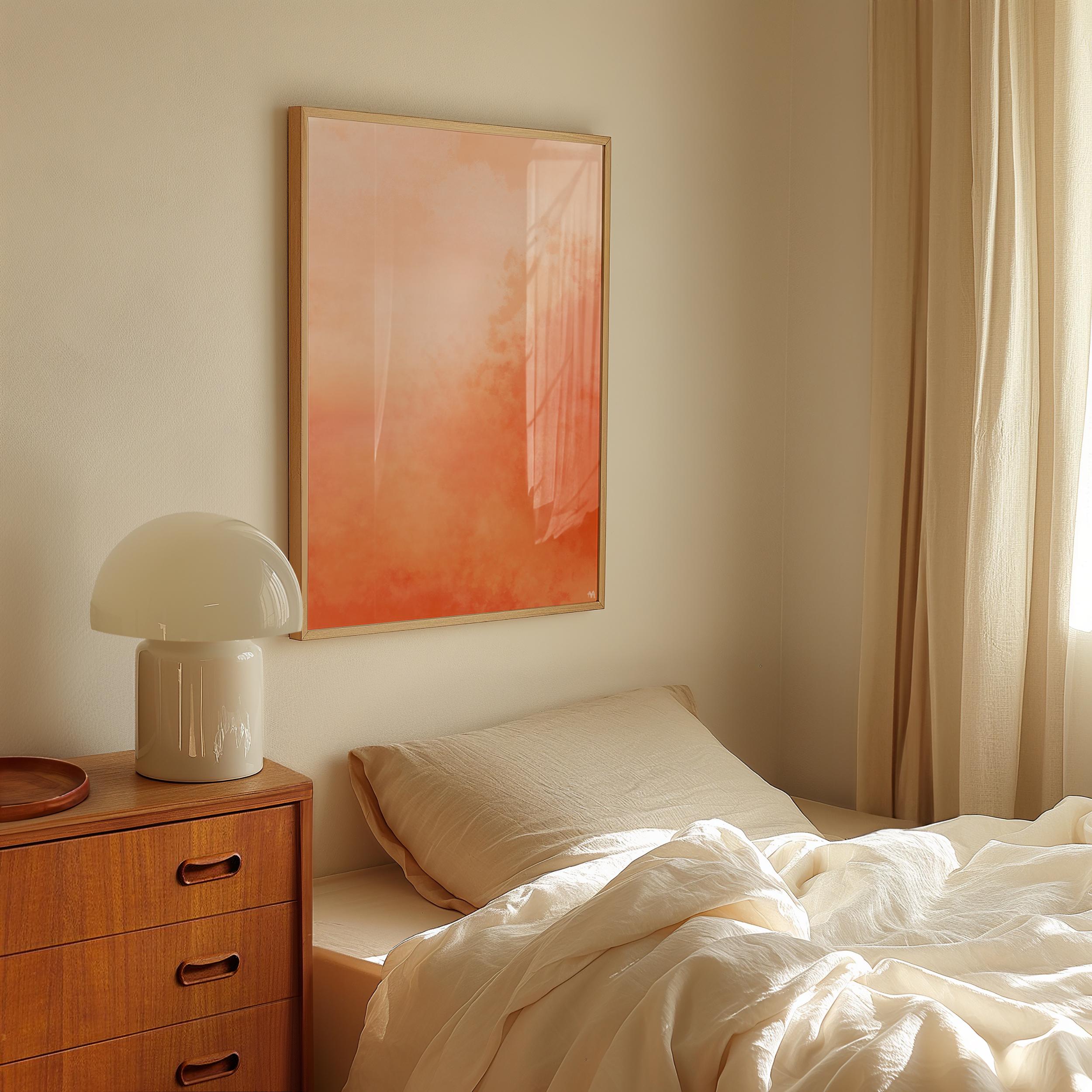 Mark Rothko Autumn Orange Mark Rothko Contemporary Wall Art Abstract - Fall Aesthetic ...
