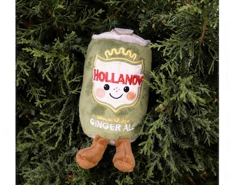 Llavero de peluche Ginger Ale / Muñecos de romance de hockey / Llavero de peluche del equipo Hollanov / Regalo para fans de Heated R
