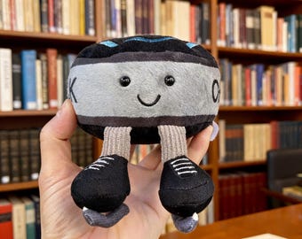 Hockey Plush Keychain|Hockey Romance Dolls|Hockey Fan Cute Cartoon Charm,Hockey Puck Plush Keychain|Hockey Fan gift