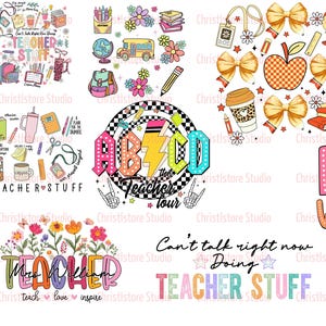 Bundle Spanish Teacher Svg Png, Maestra Svg, Professora Svg, Spanish Svg, Retro Teacher Svg, Teacher Gift, Maestra Back To School Png