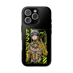 One Piece Anime Tough Case for iPhone, Unique Phone Cover for iPhone 16, 15, 14 Pro Max, Samsung S25, S24, S23 Ultra, Google Pixel 9, 8, 7