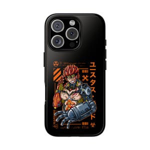 One Piece Anime Tough Case for iPhone, Anime Phone Cover for iPhone 16, 15, 14 Pro Max, Samsung S25, S24, S23 Ultra, Google Pixel 9, 8, 7
