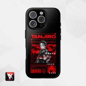Demon Slayer Tanjiro Kamado Phone Cover - Stylish Protection for Your Device