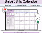 Ultimate Billing Spreadsheet Google Sheets Budget Automated Bill Spreadsheet Beginner Budget Financial Planner Google Bill Organizer
