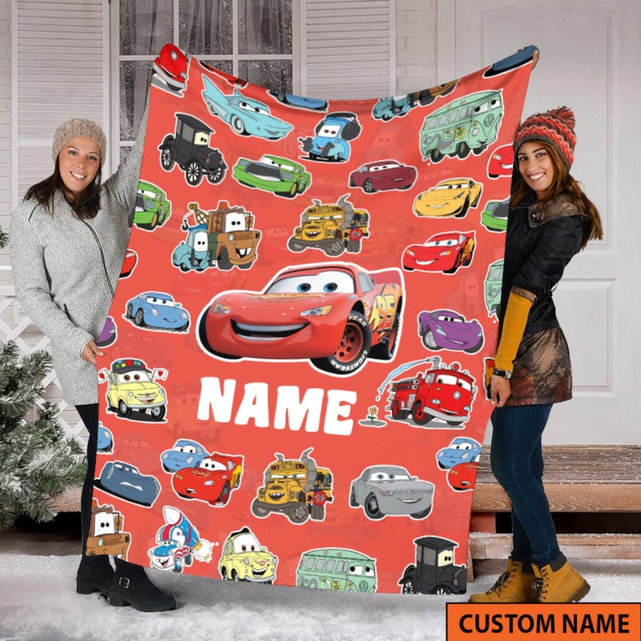 Cars Pixar Blanket - Etsy Singapore