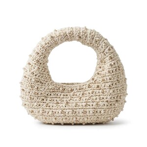 Easy Cotton Hobo Bag Pattern – Small Crochet Purse PDF & VIDEO TUTORIAL – Beginner Friendly