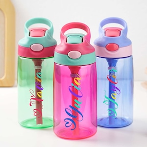 Kids Water Bottles Personalized,Kids Party Favors, Sports Kids Cups