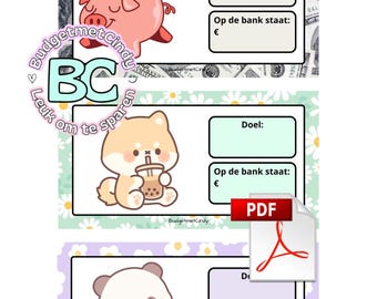 Digitaal download A6 open placeholders