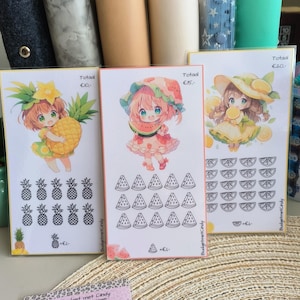 Set di frutta estiva per ragazze A6
