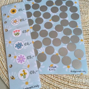 Kraskaart A5 52 weken bloemen