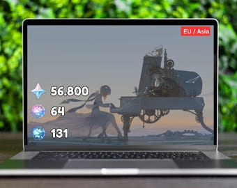 EU/Asia 56k Primogems | Digital Progres Genshin Impact