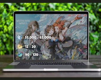 Eu Na Asia Sea | 60k+ Wuthering Waves Rerol | Digital file only