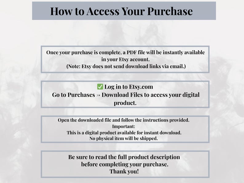 How to download digital product from etsy