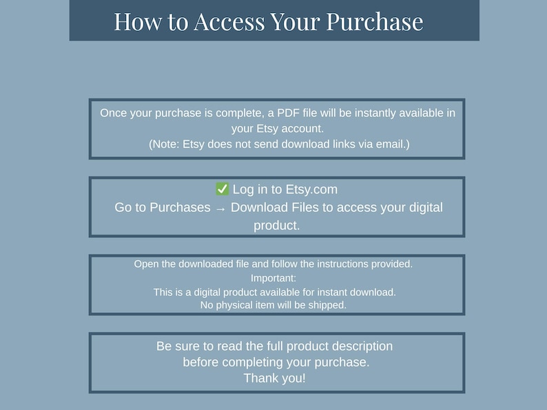 How to access Purchase from etsy