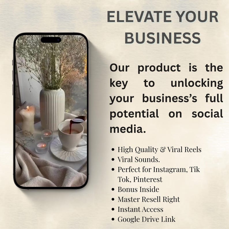 Elevate your products with our reels bundle