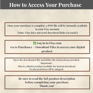 How to Access Purchase