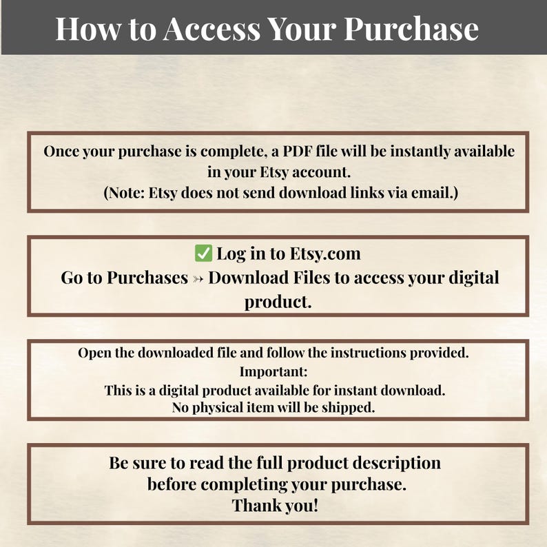 How to Access Purchase