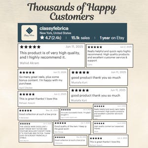 Hapyy customers of Classyfebrica