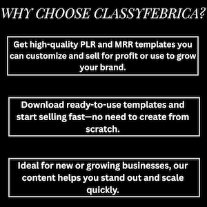 Why Choose ClassyFebrica