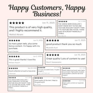 Happy Customer Happy Business