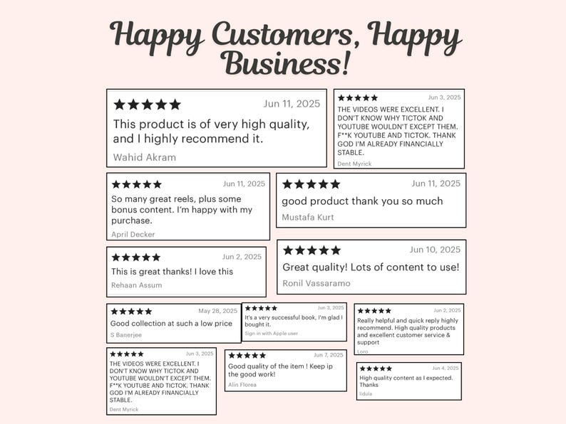 Happy Customer Happy Business