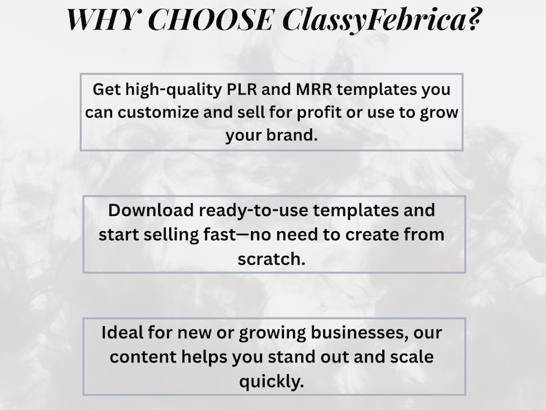 Why Choose ClassyFebrica