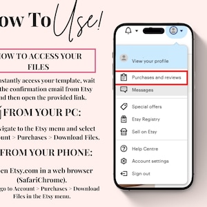 How to download and use digital product