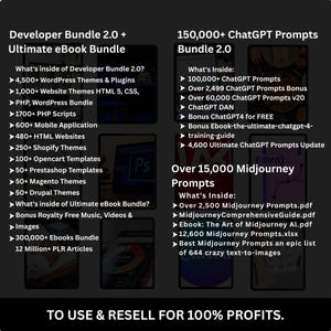 10+ Million Digital Products Bundle Resell MRR PLR,