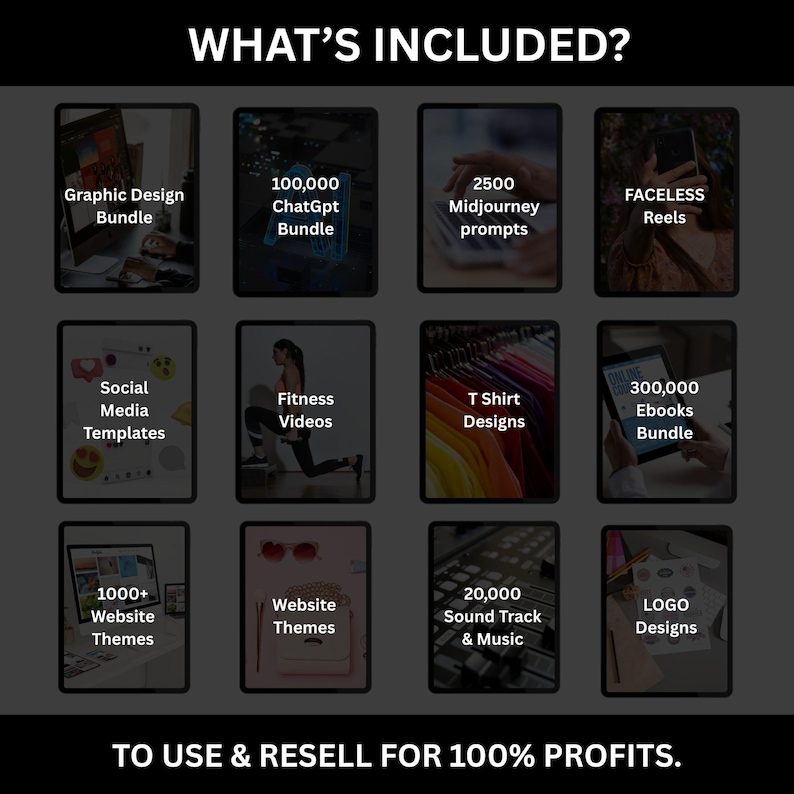 Bundle Ideal for Passive Income.