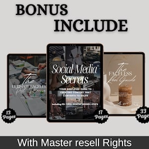 Bonus of plr ebooks