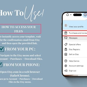 How to download your product from etsy