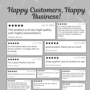 Happy Customer Happy Business