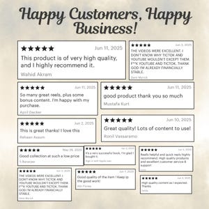 Happy Customer Happy Business