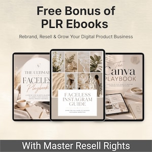 Free PLR ebooks bonus