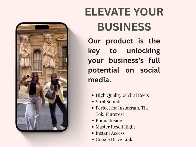 Elevate your business with our Women dacing reels