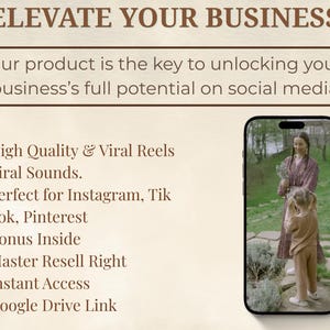 Elevate your Business With our MRR Reels bundle