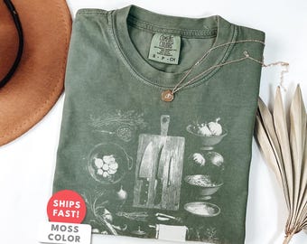 Cooking Prepboard Shirt: Comfort Colors Chef Foodie T-Shirt