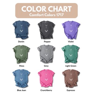 Crescent Moon Shirt | Hands Moon Graphic Tee | Comfort Colors Celestial Gift | Mystic Moon Spiritual Aesthetic Top for Her image 9