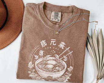 Aesthetic Sea Ramen Shirt: Japanese Cuisine Comfort Colors® T-Shirt
