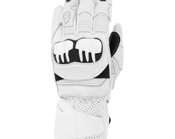 Guanti da moto in pelle BMW Motorrad: guanti da corsa, abbigliamento protettivo