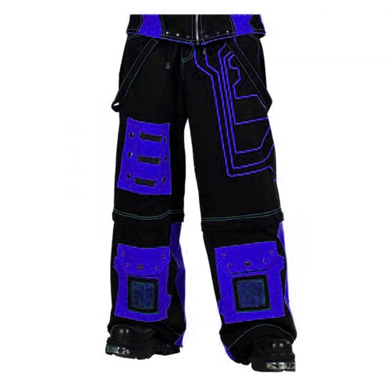 Gothic Baggy Rave Pants - Etsy