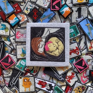 Jujutsu Kaisen - Yuji's Mom digitized embroidery