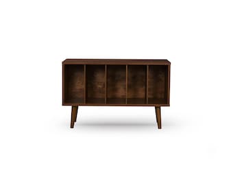 Retro Schallplatten-Sideboard, Konsolenschrank