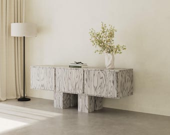 PILAR Credenza, credenza, buffet, boho, japandi, astratto