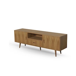 Sideboard, cabinet, TV stand, made of oak wood, Vintage cabinet, TV cabinet, Retro cabinet