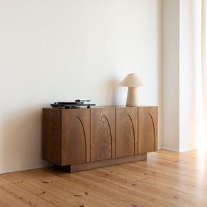 Sideboard, cabinet, TV stand, made of oak wood, Vintage cabinet, TV cabinet, Retro cabinet